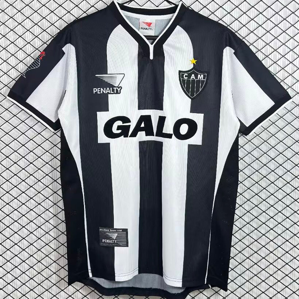 jersey 2000 at mineiro local manga corta versión fan retro