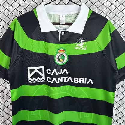 Jersey 1998/1999 Racing Santander Visitante Manga corta Versión Fan Retro