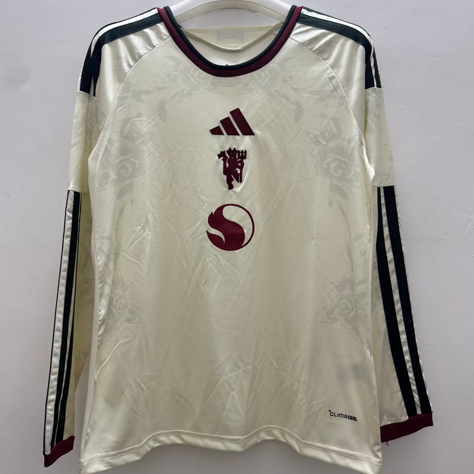 jersey 2026/27 manchester united tercero manga larga versión fan