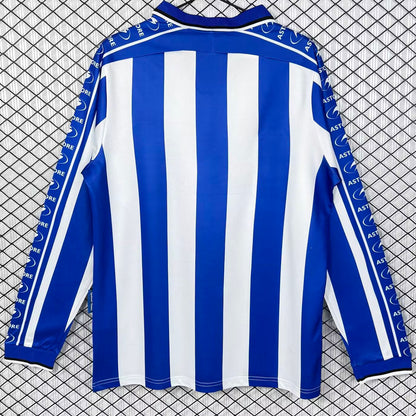 Jersey 1998/1999 Alaves Local Manga larga Versión Fan Retro