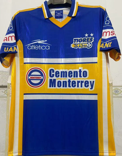 Jersey 1999/2000 Tigres Tercero Manga corta Versión Fan Retro