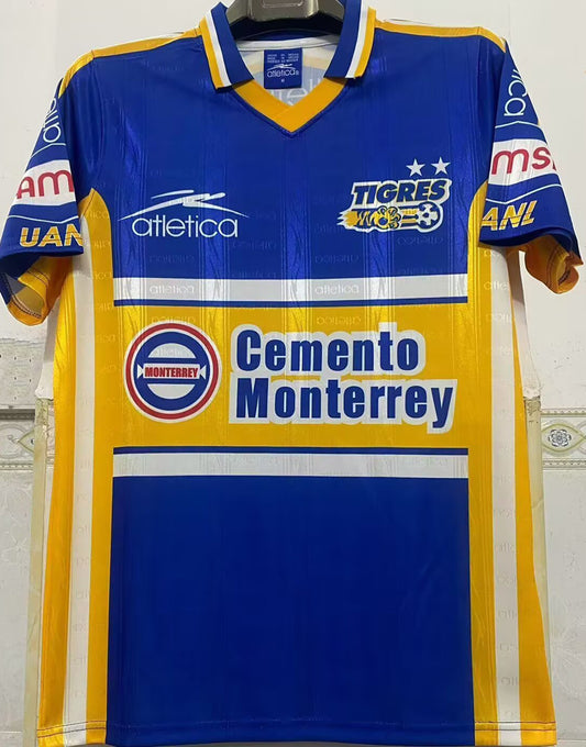 Jersey 1999/2000 Tigres Tercero Manga corta Versión Fan Retro