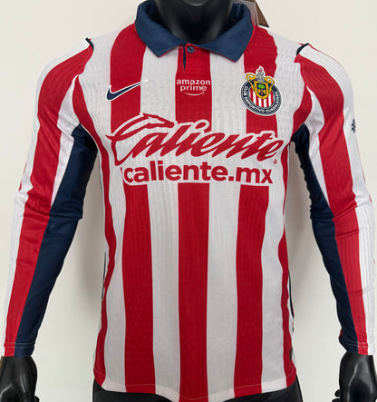 Jersey 2026/27 Chivas Local Manga larga Versión Jugador