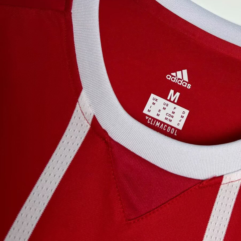 jersey 2017/18 bayern munich local manga corta versión fan retro