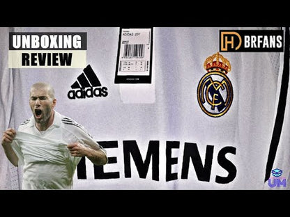 Jersey 2005/06 Real Madrid Local Manga corta Versión Fan Retro