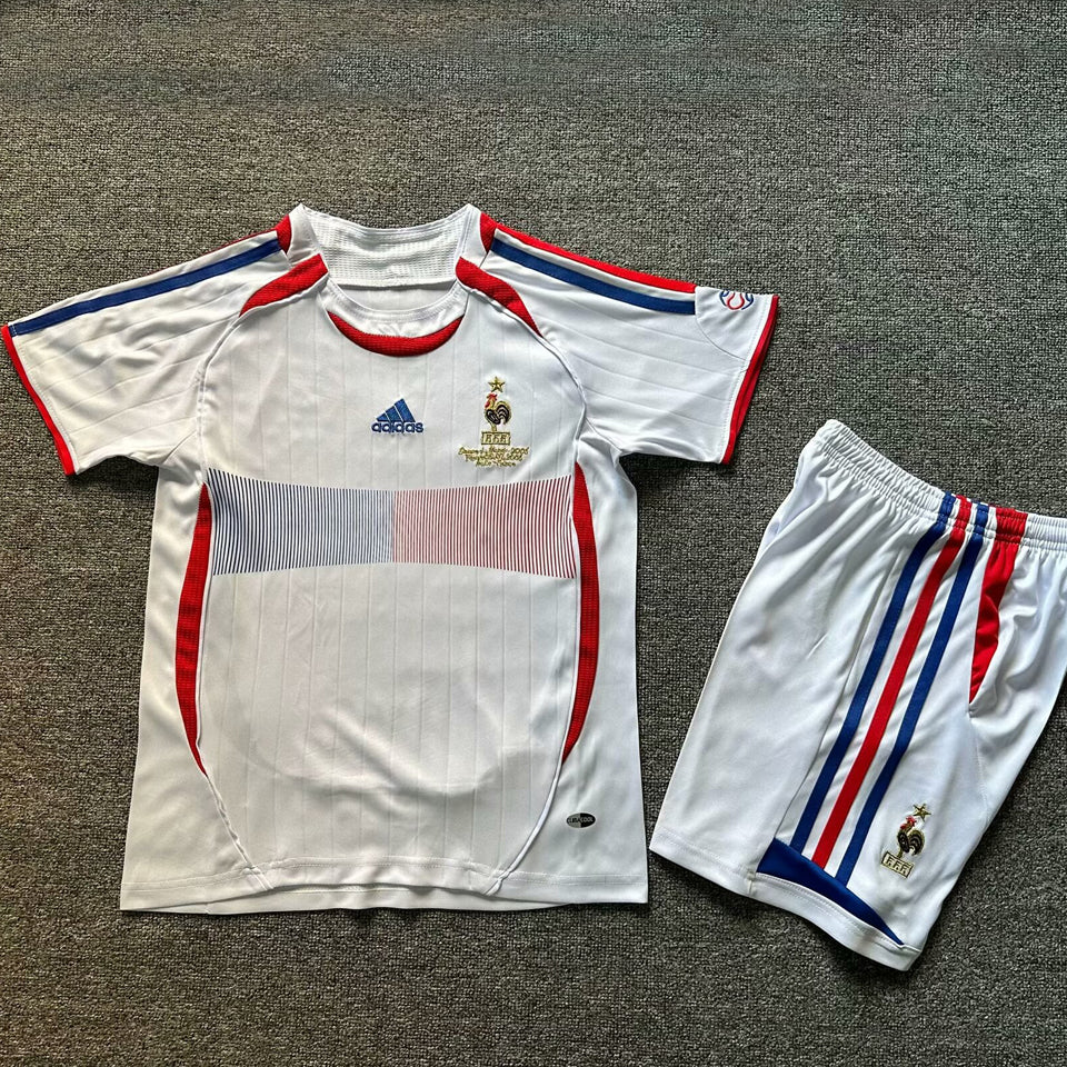 2006 francia visitante niño selecciones retro