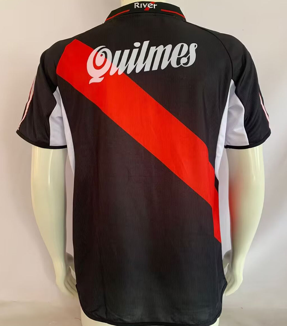 jersey 2000/2001 river plate tercero manga corta versión fan retro