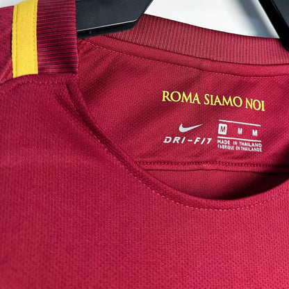 Jersey 2017/18 Roma Local Manga larga Versión Fan Retro