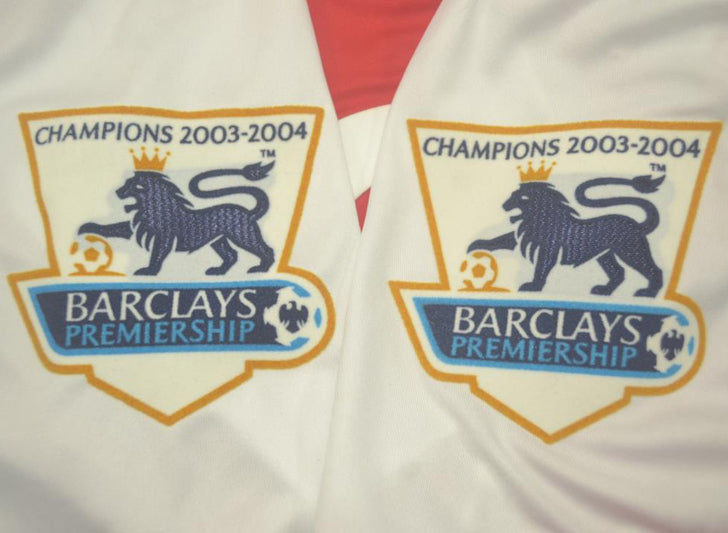 jersey 2004/05 arsenal local manga larga versión fan retro