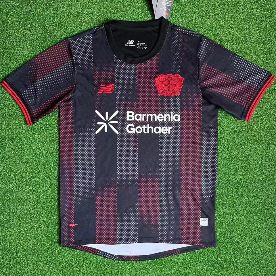jersey 2025/26 leverkusen local manga corta versión fan