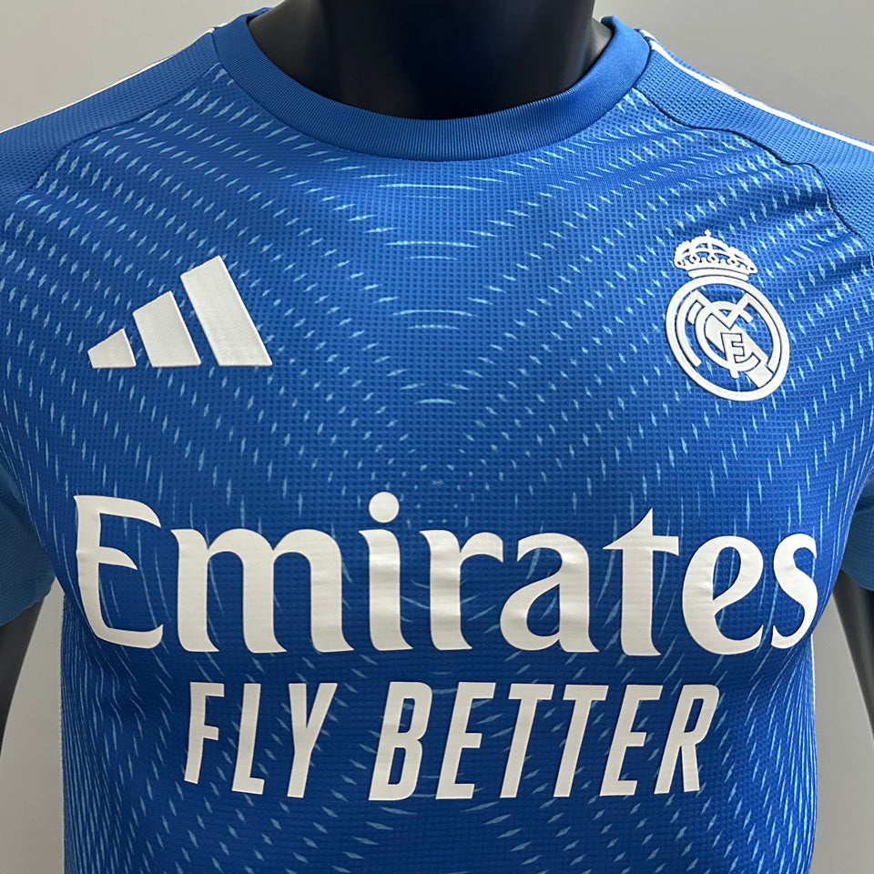 Jersey 2025/26 Real Madrid Portero Manga corta Versión Jugador