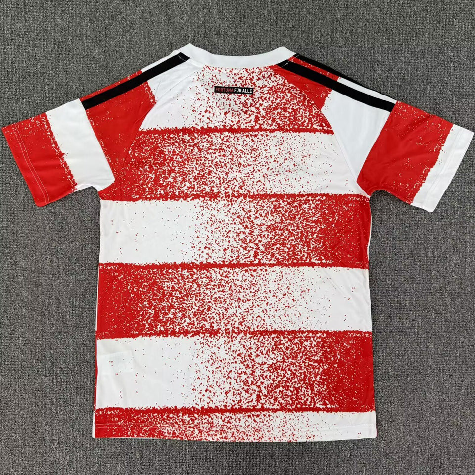 jersey 2026/27 fortuna dusseldorf local manga corta versión fan