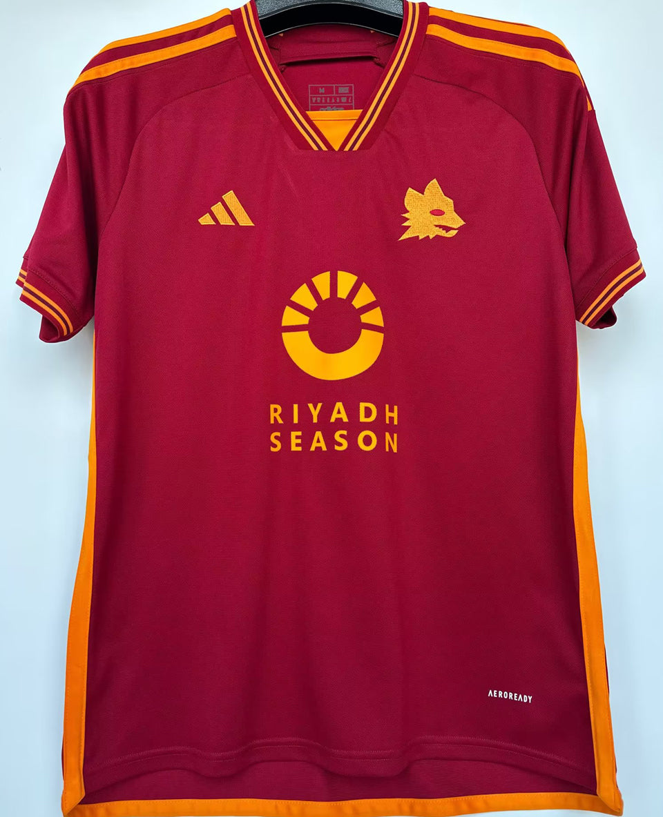jersey 2023/24 roma local manga corta versión fan
