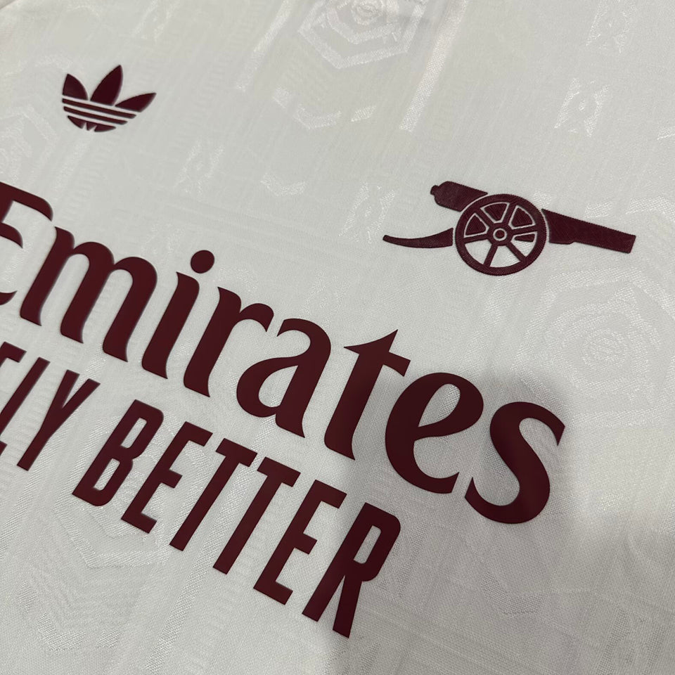 jersey 2025/26 arsenal tercero manga corta versión jugador