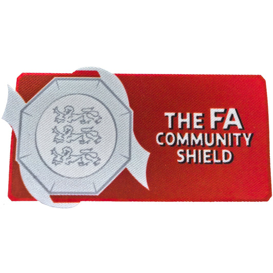 2085 Parche THE FA COMMUNITY SHIELD Parches/Letras