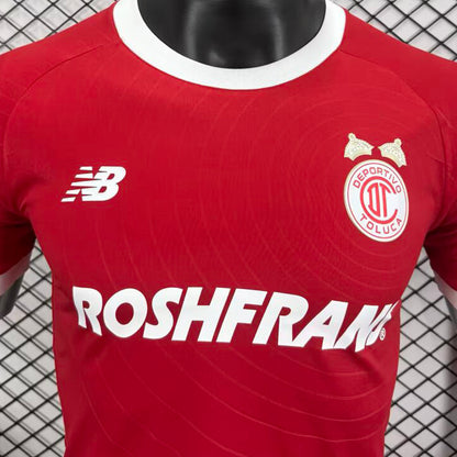 Jersey 2026/27 Deportivo Toluca Especial Manga corta Versión Jugador