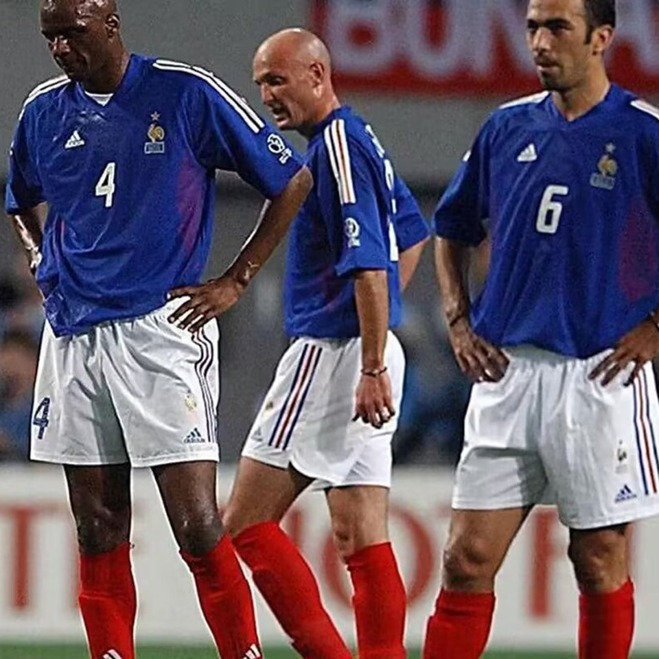 2002 francia local versión fan selecciones retro