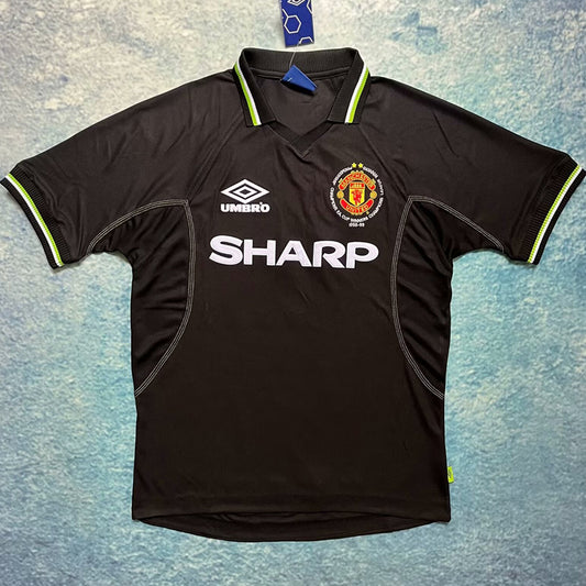Jersey 1998/99 Manchester United Visitante Manga corta Versión Fan Retro