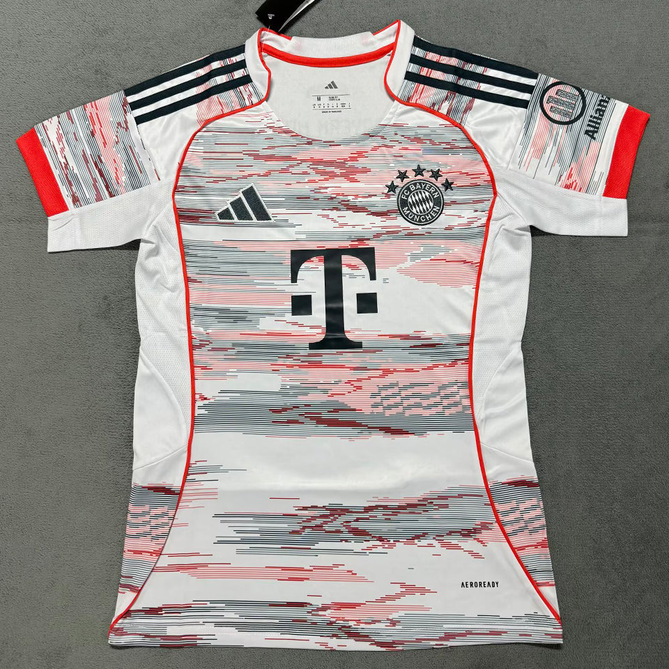 jersey 2025/26 bayern munich visitante manga corta mujer