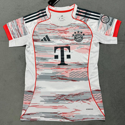 Jersey 2025/26 Bayern Munich Visitante Manga corta Mujer