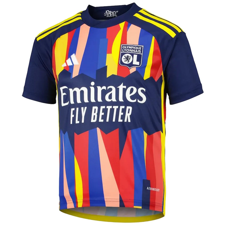 Jersey 2023/24 Lyon Tercero Manga corta Versión Fan