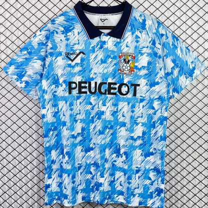 Jersey 1992/1994 Coventry City Local Manga corta Versión Fan Retro