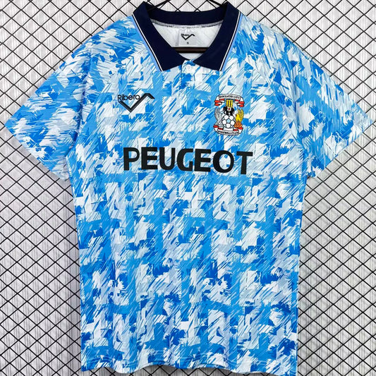 Jersey 1992/1994 Coventry City Local Manga corta Versión Fan Retro