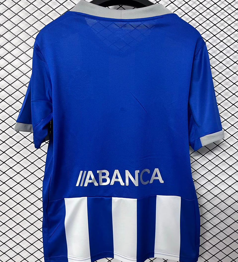 jersey 2026/27 deportivo la coruna local manga corta versión fan