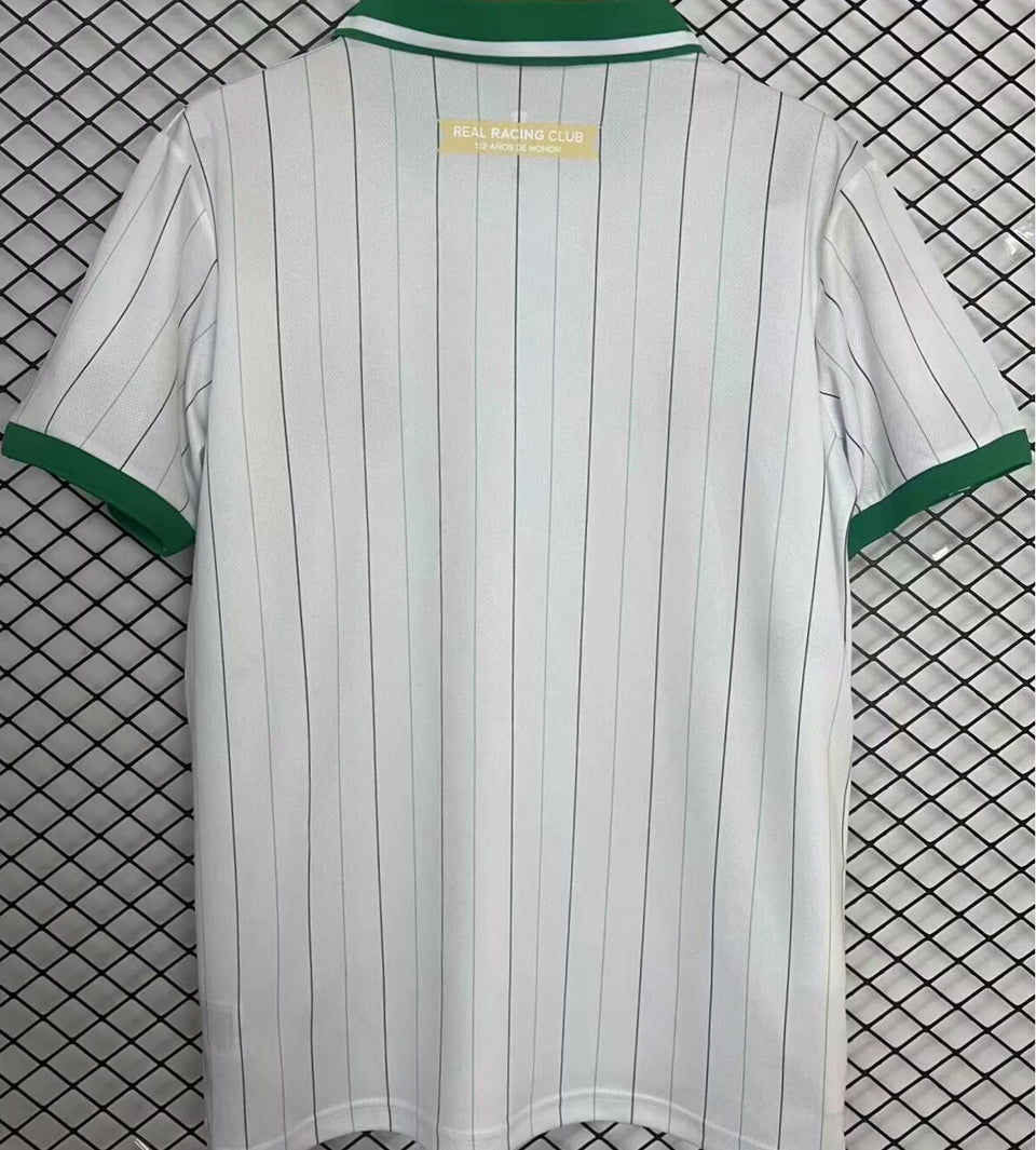 jersey 2025 racing santander especial manga corta versión fan