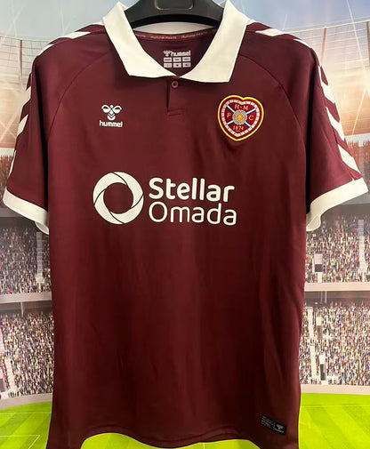 Jersey 2026/27 Hearts Local Manga corta Versión Fan