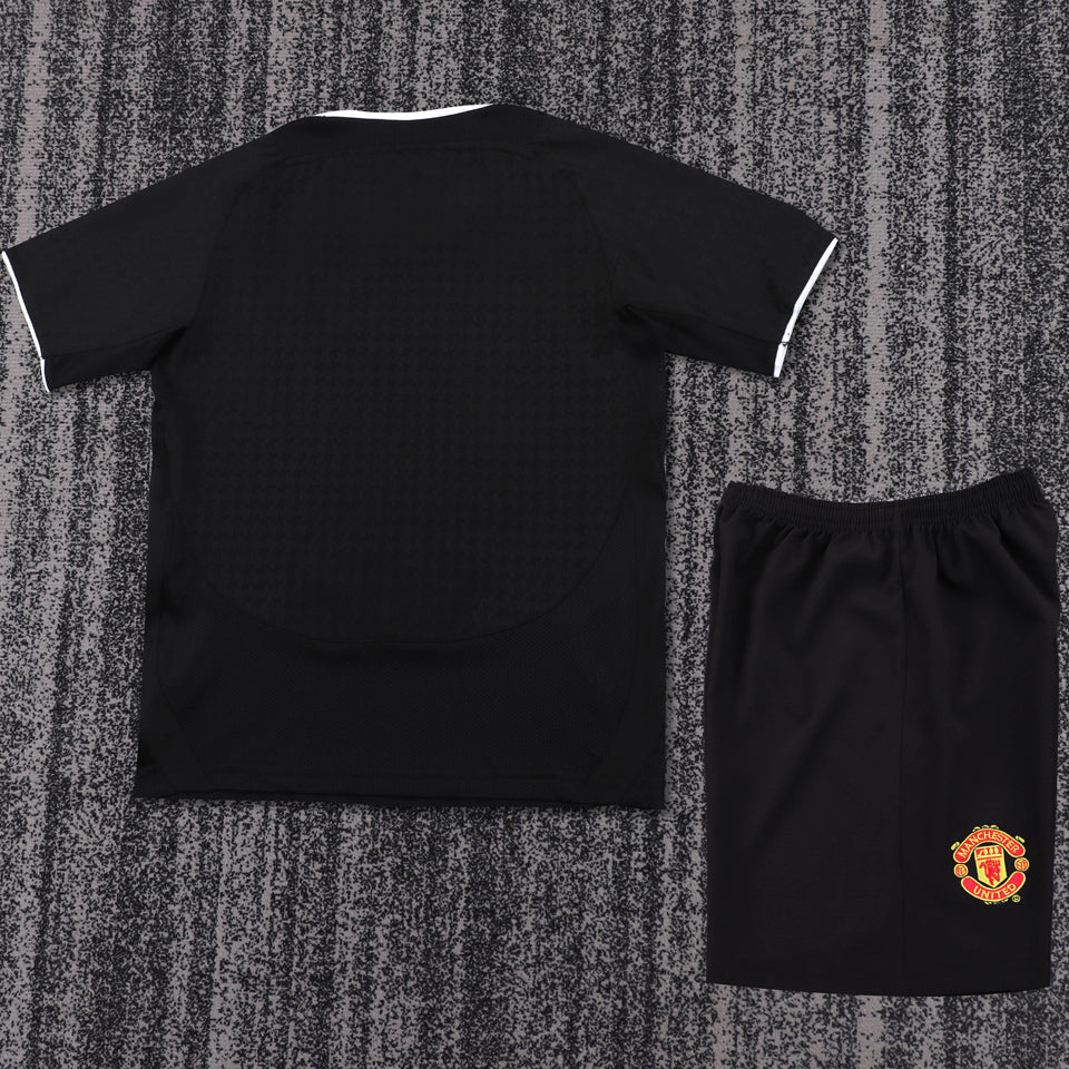 Jersey 2003/2005 Manchester United Visitante Manga corta Niño Retro