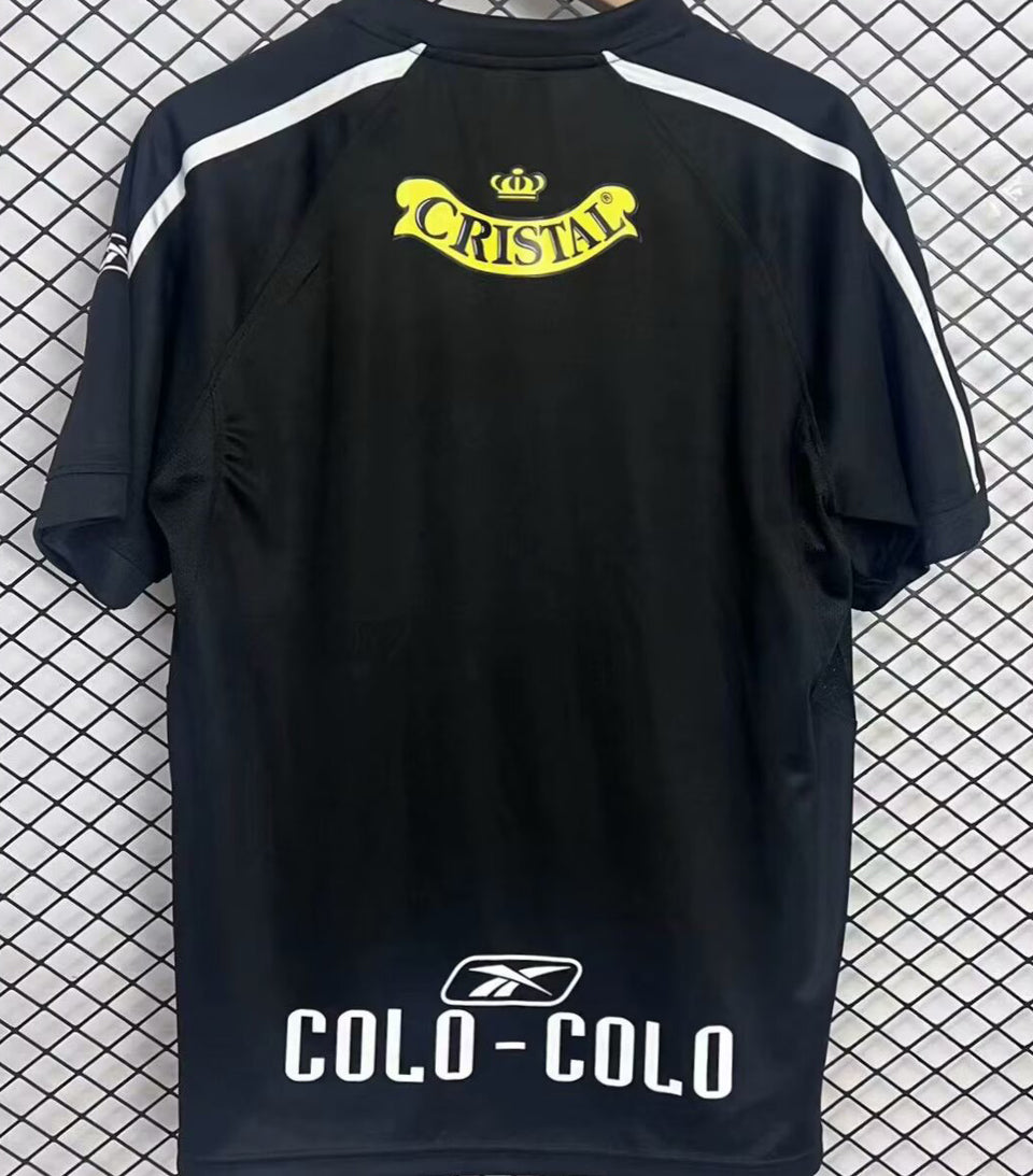 jersey 2005 colo-colo visitante manga corta versión fan retro