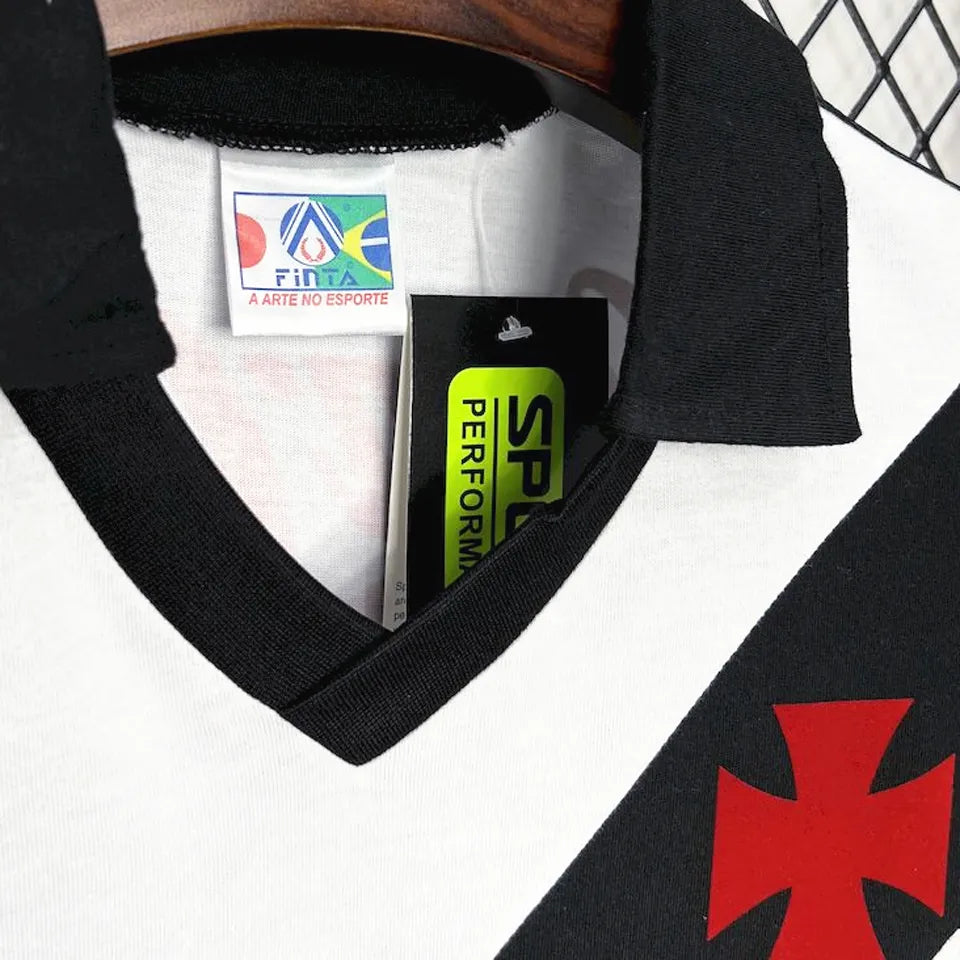 Jersey 1988 Vasco Visitante Manga corta Versión Fan Retro