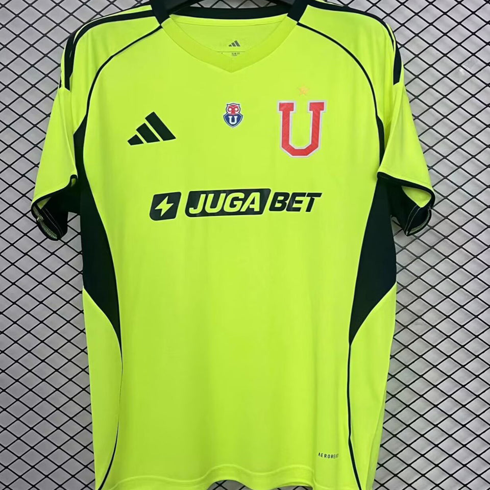 jersey 2025/26 universidad de chile tercero manga corta versión fan
