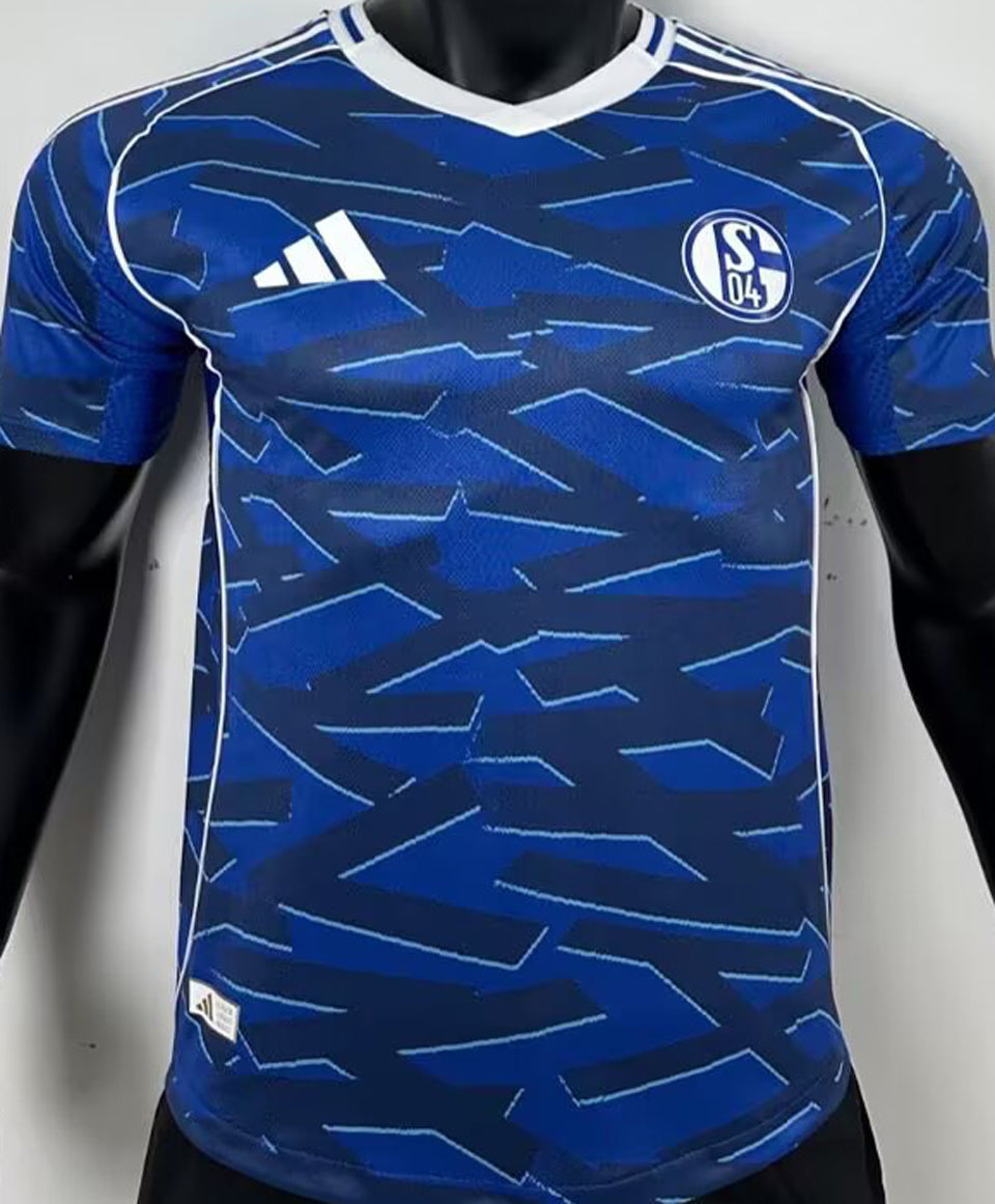 jersey 2025/26 schalke 04 local manga corta versión jugador