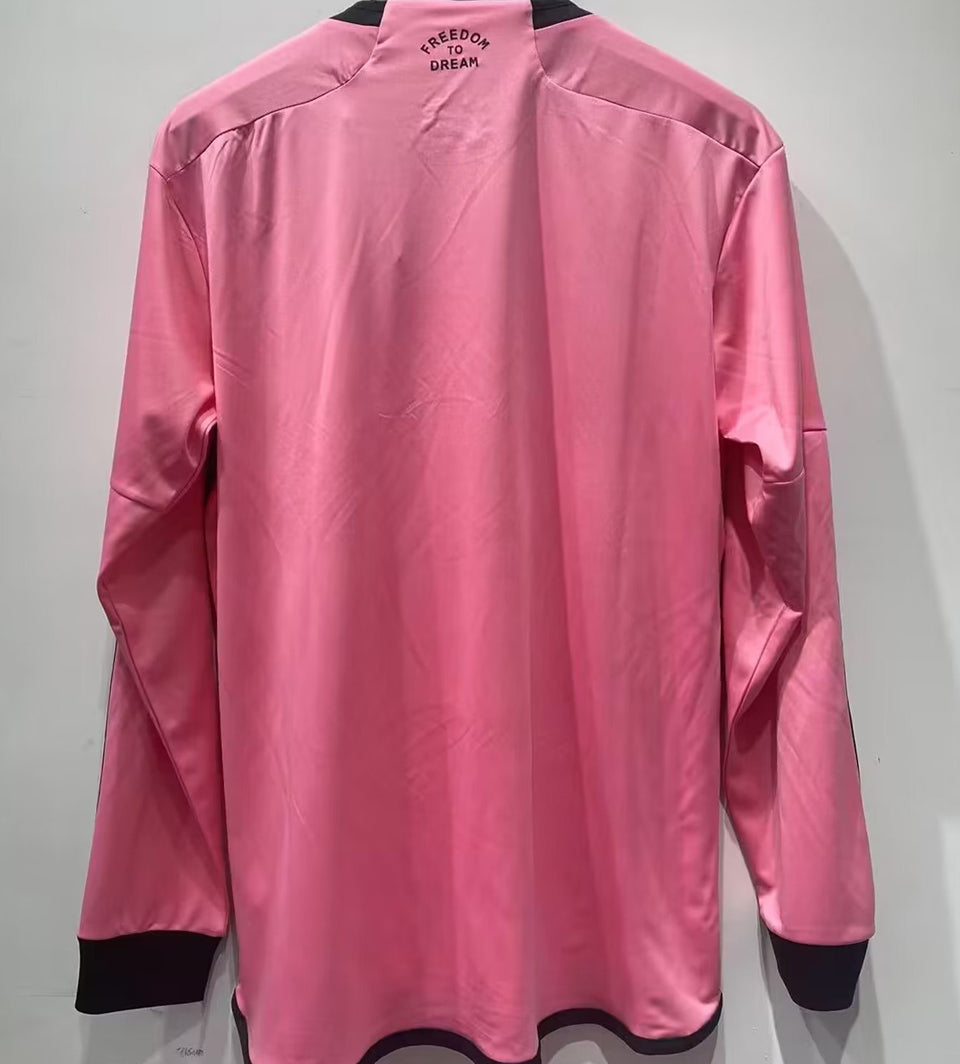 jersey 2024/25 inter miami local manga larga versión fan