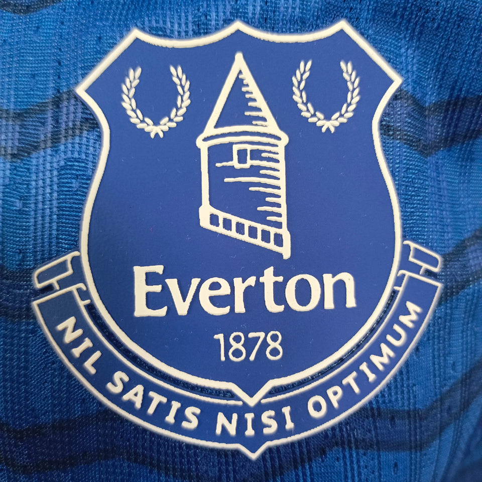 jersey 2025/26 everton local manga corta versión jugador