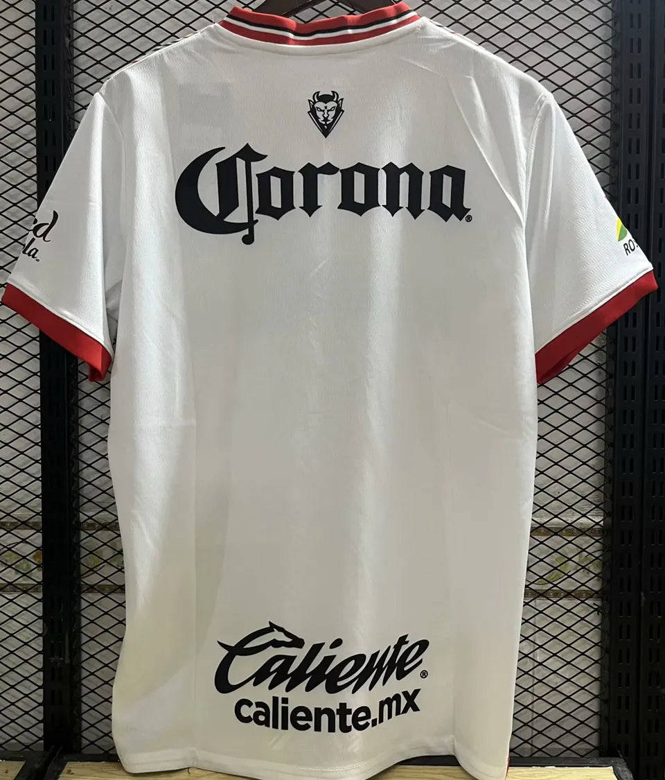 Jersey 2024/25 Deportivo Toluca Visitante Manga corta Versión Fan