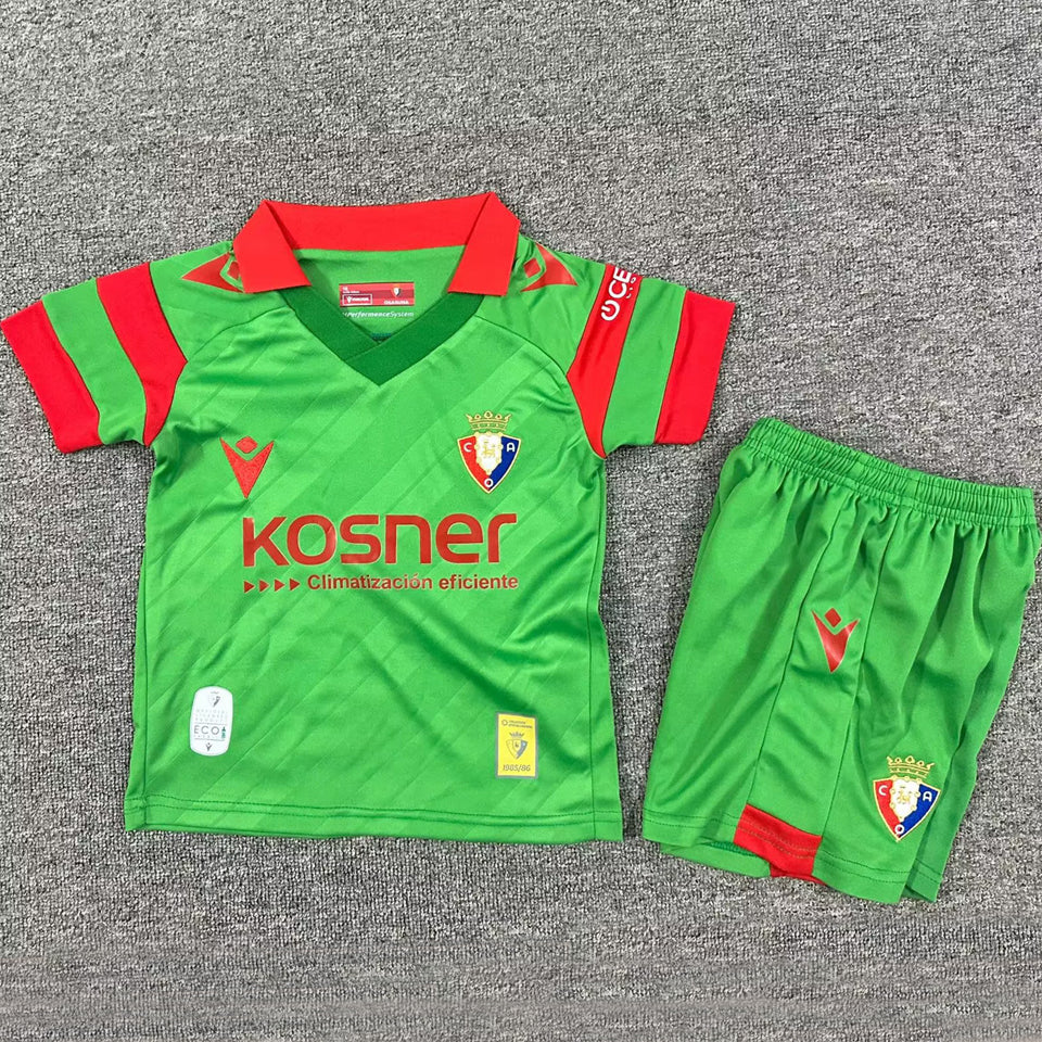 Jersey 2025/26 Osasuna Visitante Manga corta Niño