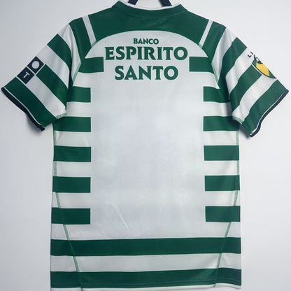 Jersey 2003/04 Lisbon Local Manga corta Versión Fan Retro