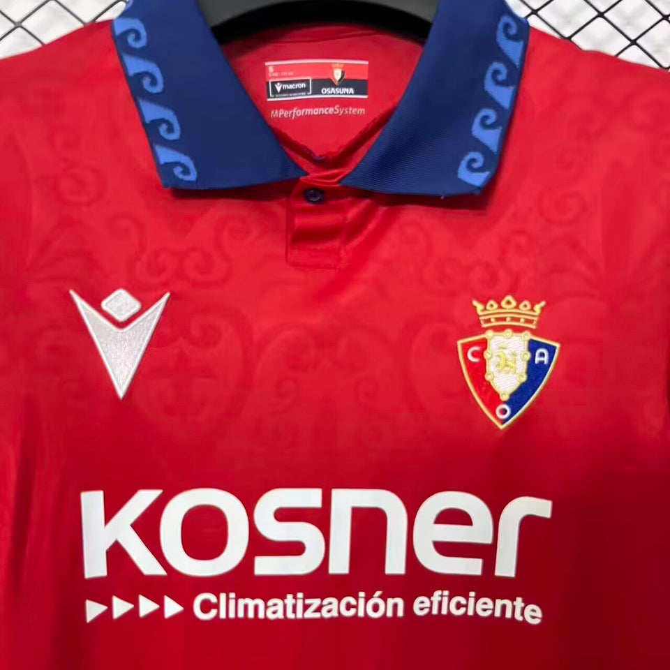jersey 2026/27 osasuna local manga corta versión fan