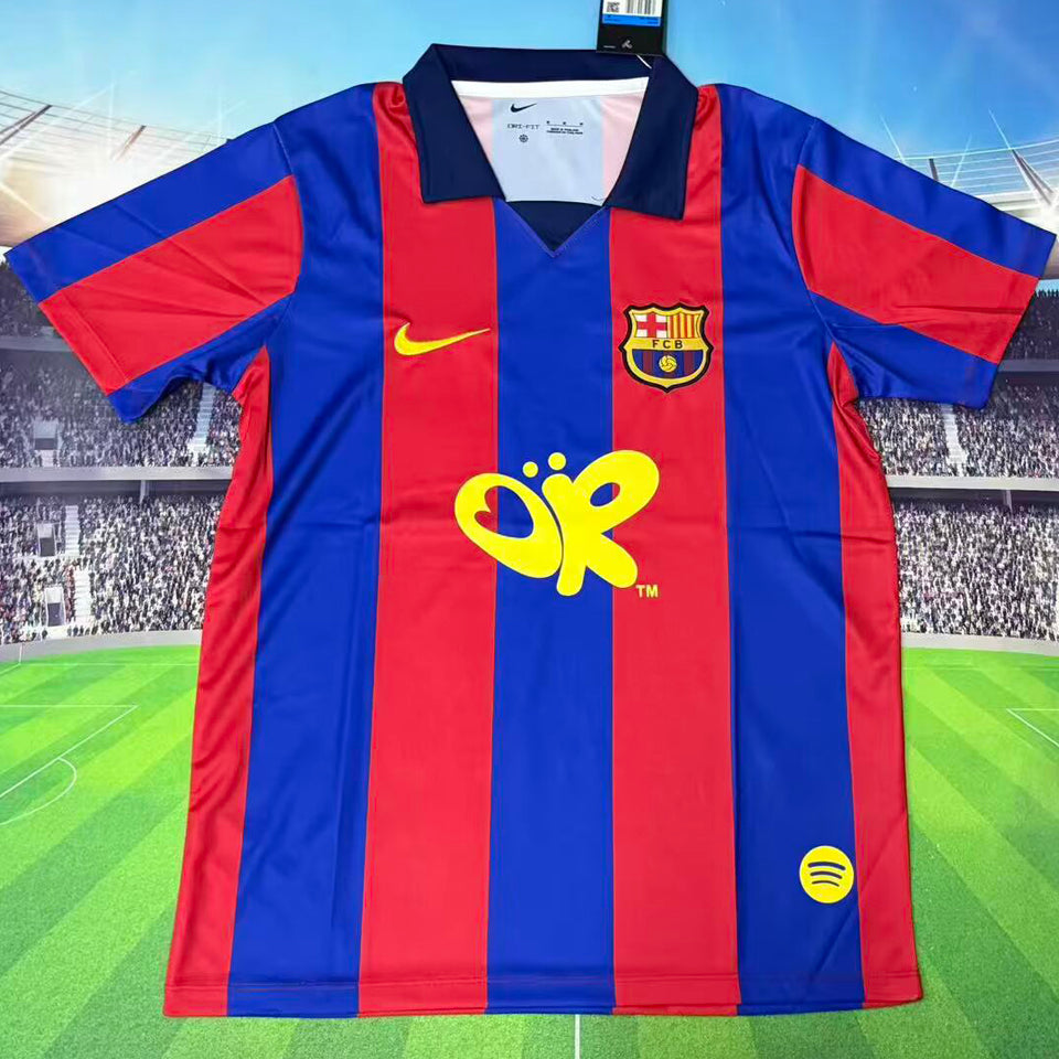 jersey 2026/27 barcelona local manga corta versión fan retro