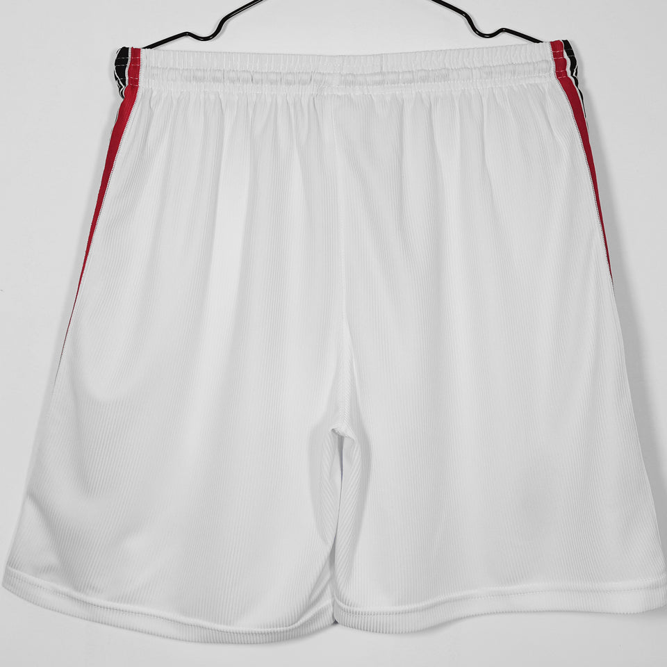 1998/1999 manchester united especial versión fan shorts/ pantalones retro