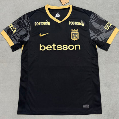 Jersey 2025/26 Atletico Nacional Visitante Manga corta Versión Fan