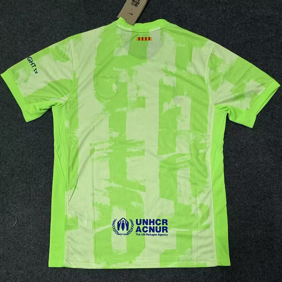 Jersey 2024/25 Barcelona Tercero Manga corta Versión Fan