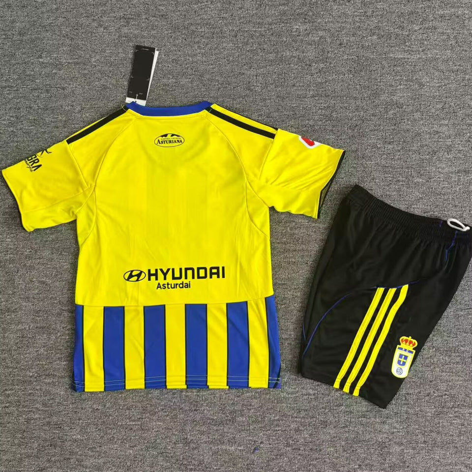 Jersey 2025/26 Real Oviedo Visitante Manga corta Niño