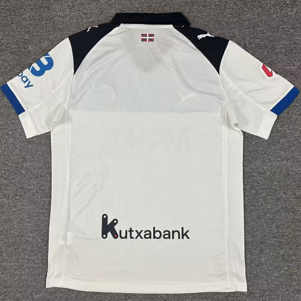 Jersey 2025/26 Alaves Visitante Manga corta Versión Fan