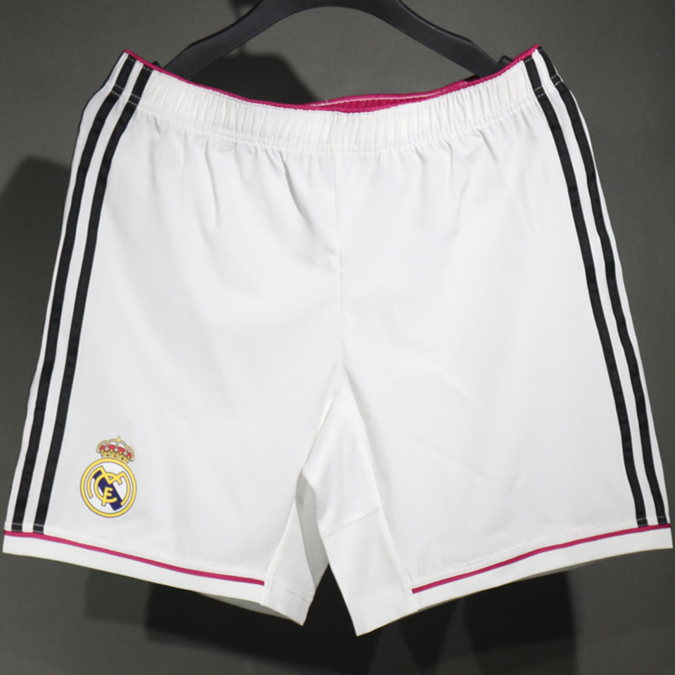 2014/2015 real madrid local versión jugador shorts/ pantalones retro