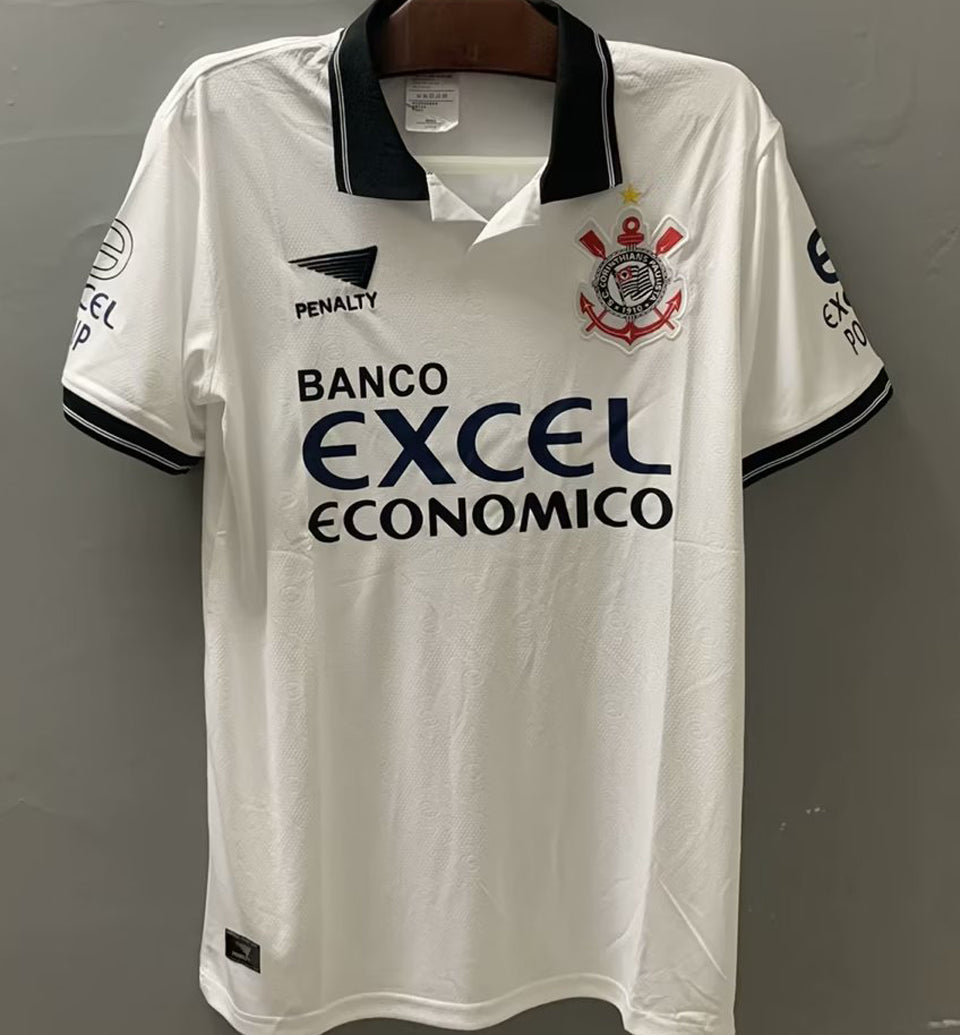 jersey 1997/98 corinthians local manga corta versión fan retro