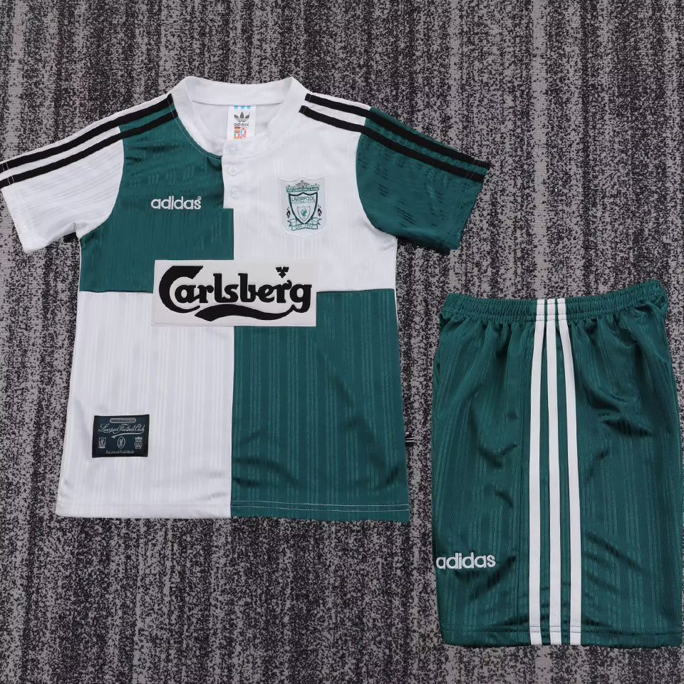 jersey 1994/1996 liverpool visitante manga corta niño retro